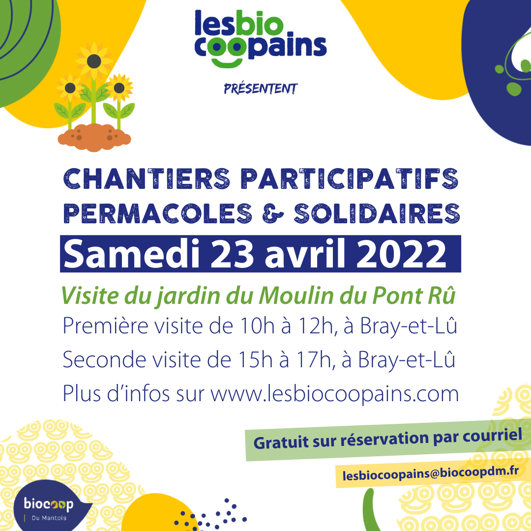 Chantier participatif permacole & solidaire du 23 avril 2022