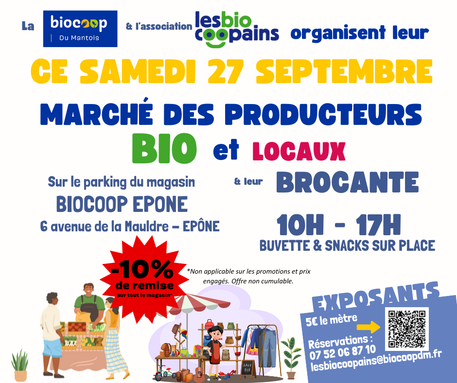 Jour de Bio ! Samedi 27 septembre