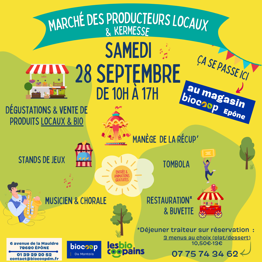 Kermesse et marché de producteurs